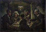 Vincent Van Gogh De Aardappeleters The Potato Eaters oil